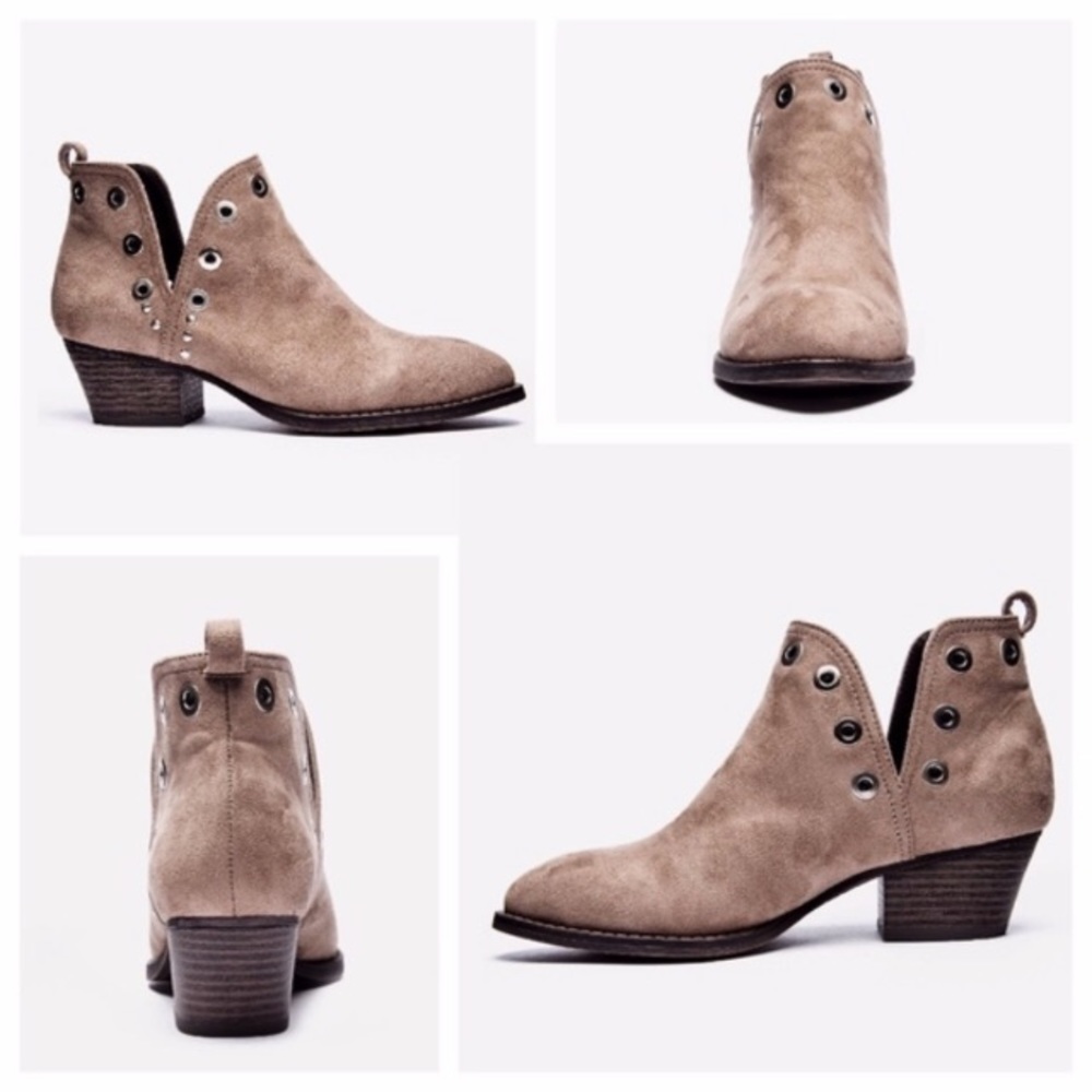 ⚡️SALE Chinese laundry grommet taupe bootie - Picture 2 of 2